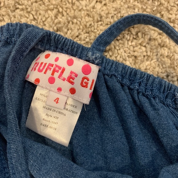 Ruffle Girl Casual Romper - Picture 1 of 2